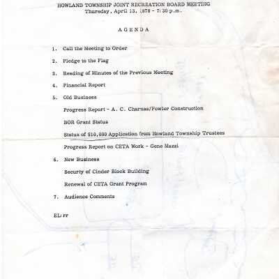 Woodmere sewer project 1978