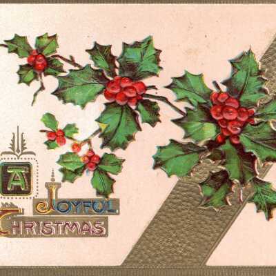 Christmas postcard 1911