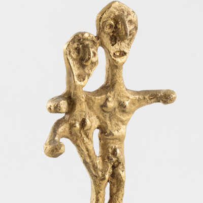 Two Bronze Deities