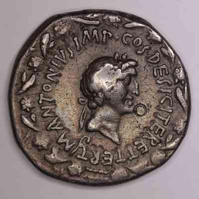 Marcus Antonius - AR Cistophorus