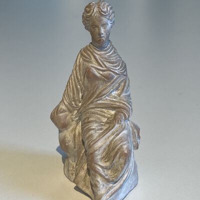 Seated Tanagra Figurine