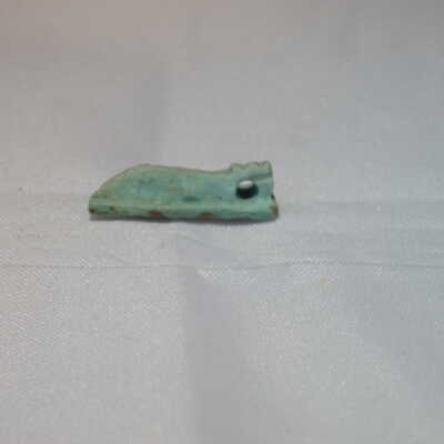 Egyptian Faience Amulets- Sobek as Crocodile