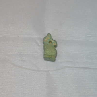 Egyptian Faience Amulets- Bastet as a Cat