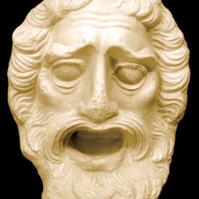 Marble Theatrical Mask