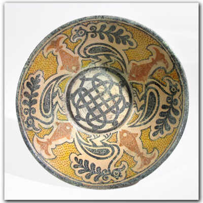 Nishapur Pottery Bowl
