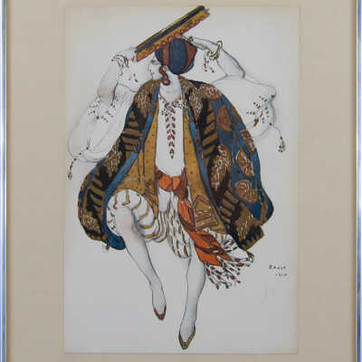 Costume design for Jewish Dancer, from Cleopatra