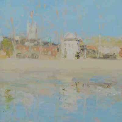 Untitled (Shore scene or "Ocean View")