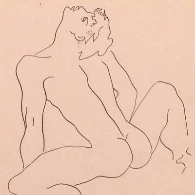 Sailor (from illustration of Jean Genet's novel Querelle de Brest)