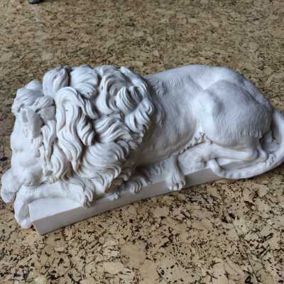 Rinaldi's Sleeping Lion (pair)