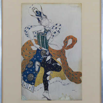 Ohne Titel (costume design for La péri by Paul Dukas)