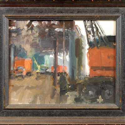Demolition of Pier 3, Deleware Ave