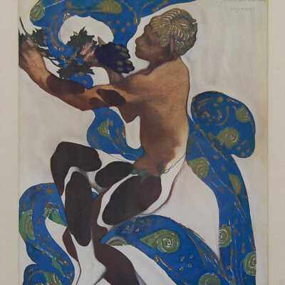 L'Apres Midi d'un Faune', costume design for Nijinsky