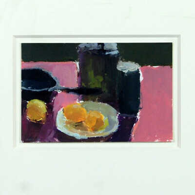 Still Life with Lemon and Plate