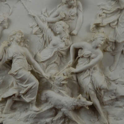 Diana Hunting Bas-Relief