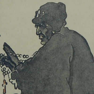 IRVING as "Louis XI"