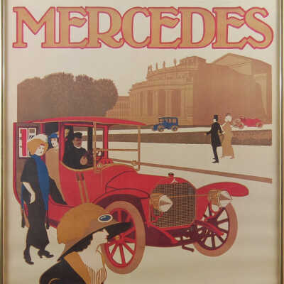Mercedes Poster