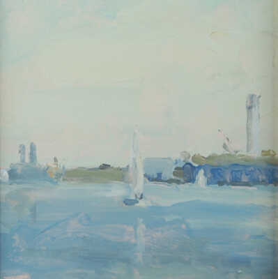 On the Delaware River, looking toward Camden