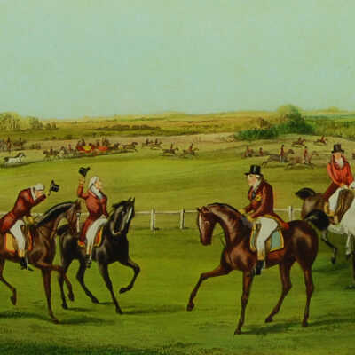 Bibury Meeting in its Palmy Days