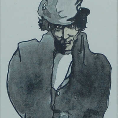 IRVING as "Dubosc" in "The Lyons Mail"
