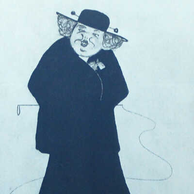 H.G.P. as "Lady Di" in "The Whip"