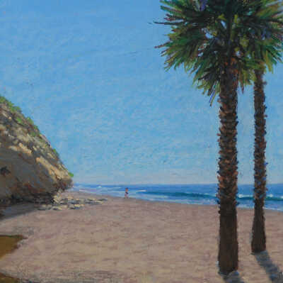 Untitled (Ocean and Palm Trees)