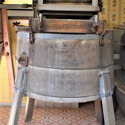 Wooden Washing Machine and Wringer
