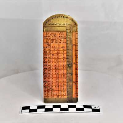 Rear View of Measuring Gauge