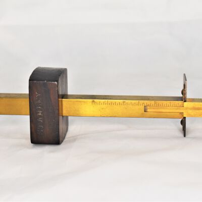 Brass and Wood Marking Gauge