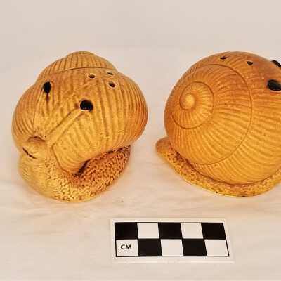 Snail Salt and Pepper Shakers