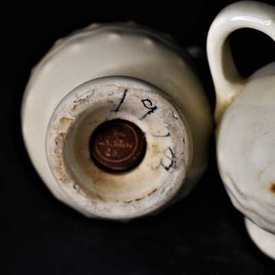 Cork stopper with unknown maker's mark