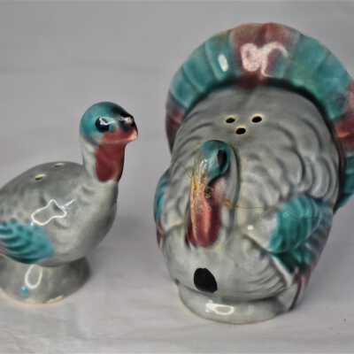 Turkey Salt and Pepper Shakers