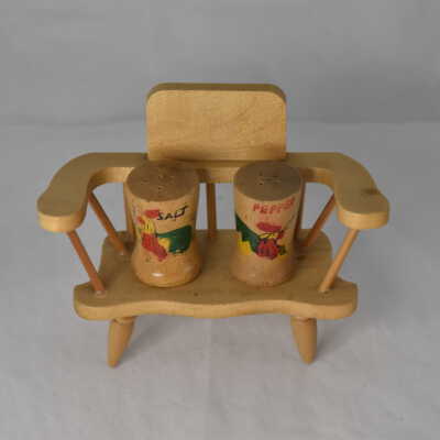 Bench Salt and Pepper Shakers