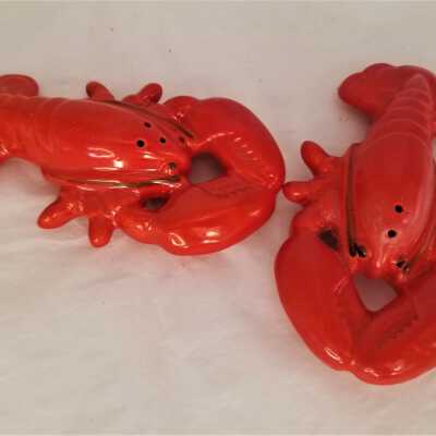 Lobster Salt and Pepper Shakers