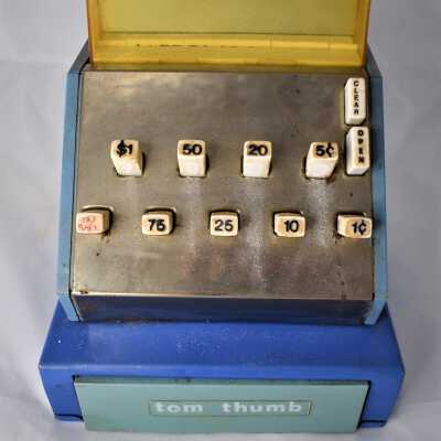 Blue Tom Thumb Toy Register