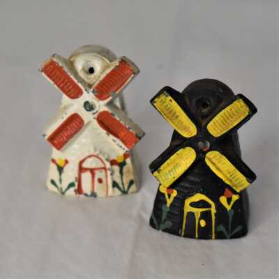 Windmill Salt and Pepper Shakers