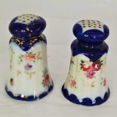 Floral Salt and Pepper Shakers