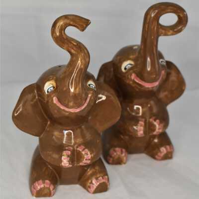 Elephant Salt and Pepper Shakers