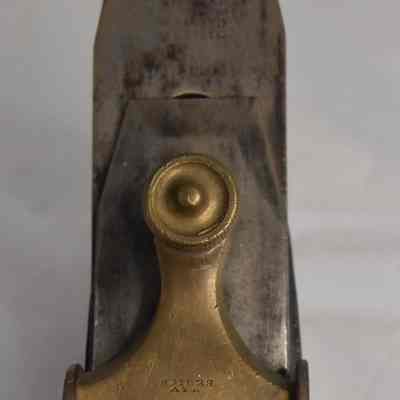 "Spiers Ayr" inscription on brass front.