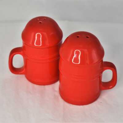 Ceramic Thermos Salt and Pepper Shakers