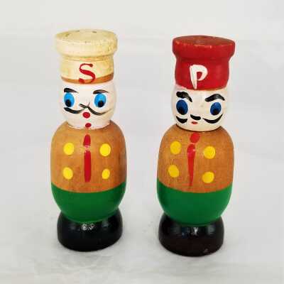 Chef Salt and Pepper Shakers