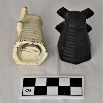 Cork stopper in base