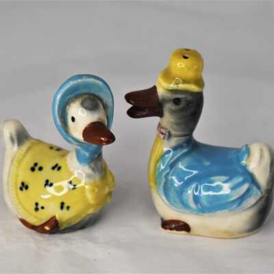 Goose and Gander Salt and Pepper Shakers