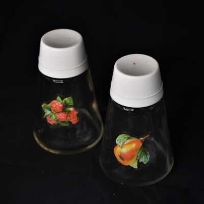 Glass Salt and Pepper Shakers