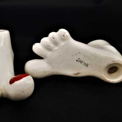 Base with plastic stopper and "Japan" label