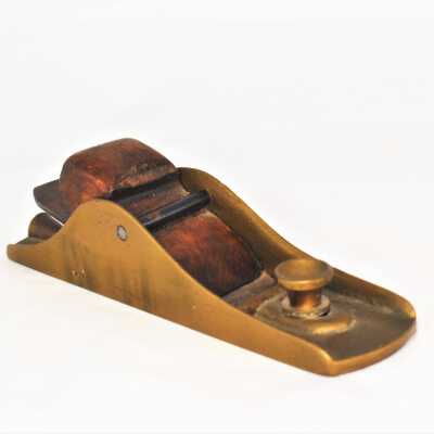 Adjustable Mouth Bronze Smoother Plane