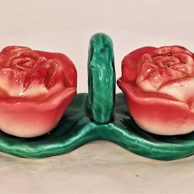 Rose Salt and Pepper Shaker Set