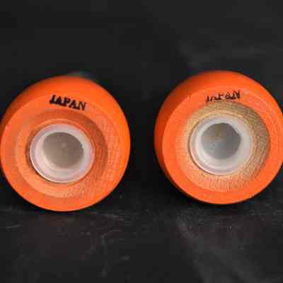 Marked "Japan" on the bottom of each shaker.