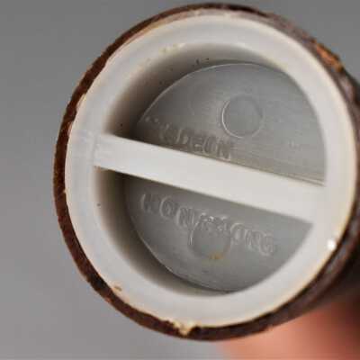 Plastic stopper "Made in Hong Kong"