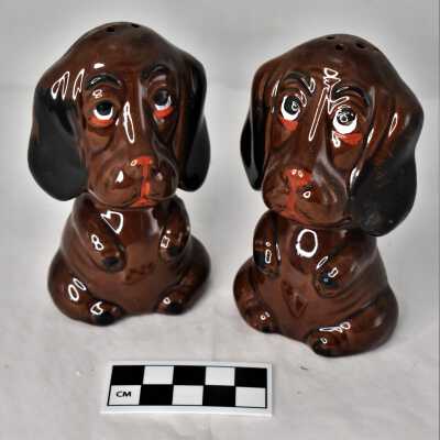 Dog Salt and Pepper Shakers