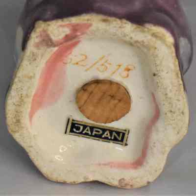 Japan label on bottom of salt shaker.